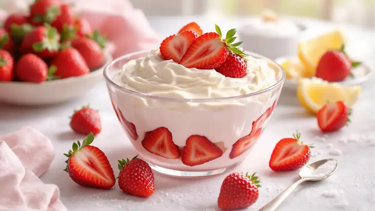 Deliziati con questo dessert alle fragole a due ingredienti: una dolcezza da gustare ogni settimana