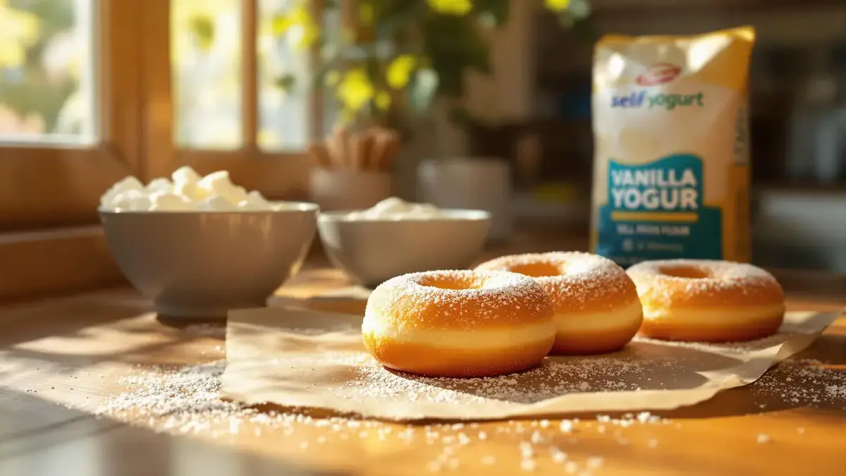 Preparare delle ciambelle deliziose non è mai stato così semplice con questa ricetta a due ingredienti